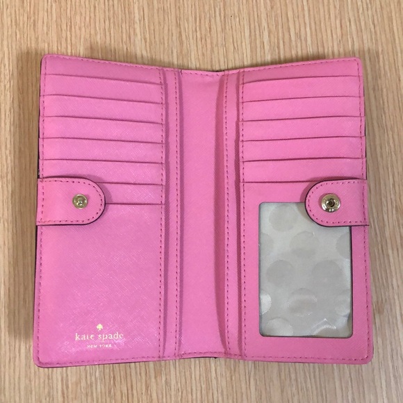 Kate Spade Pink Wallet - Picture 3 of 4